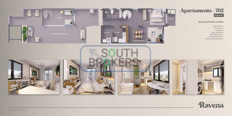 Imagem Apartamento com 2 Quartos à Venda, 27 m² em Hauer - Curitiba Imagem Apartamento com 2 Quartos à Venda, 27 m² em Hauer - Curitiba