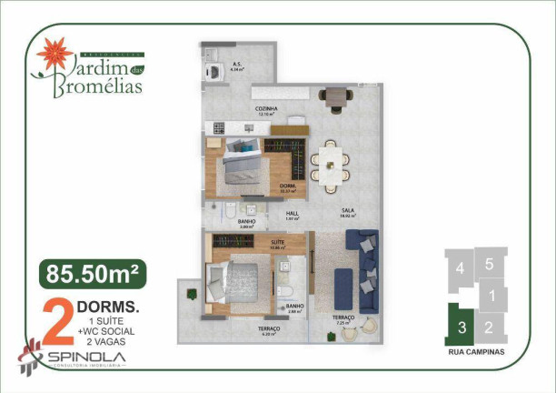 Imagem Apartamento com 2 Quartos à Venda, 79 m² em Boqueirão - Praia Grande Imagem Apartamento com 2 Quartos à Venda, 79 m² em Boqueirão - Praia Grande