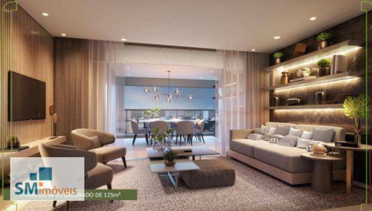 Imagem Apartamento com 3 Quartos à Venda, 123 m² em Campo Belo - São Paulo Imagem Apartamento com 3 Quartos à Venda, 123 m² em Campo Belo - São Paulo