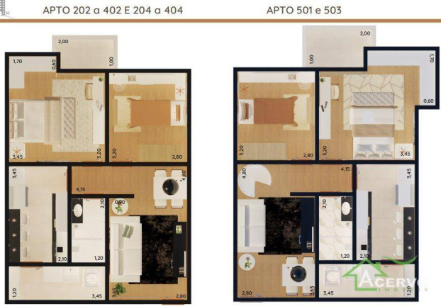 Imagem Apartamento com 2 Quartos à Venda, em Recanto Da Mata - Juiz De Fora Imagem Apartamento com 2 Quartos à Venda, em Recanto Da Mata - Juiz De Fora