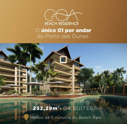 Imagem Apartamento com 4 Quartos à Venda, 252 m² em Porto Das Dunas - Aquiraz Imagem Apartamento com 4 Quartos à Venda, 252 m² em Porto Das Dunas - Aquiraz