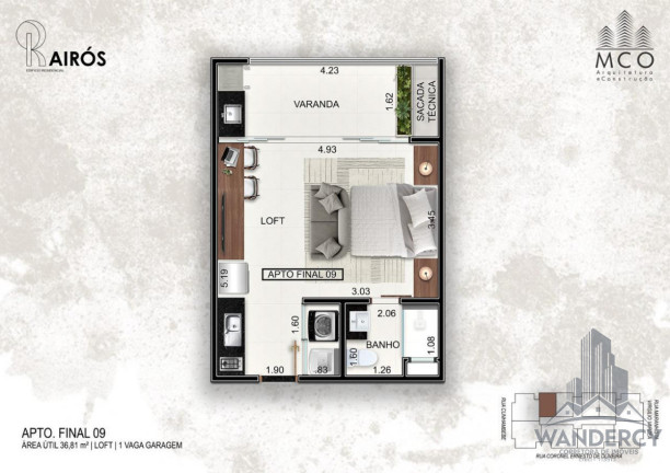 Imagem Apartamento com 1 Quarto à Venda, 36 m² em Centro - Ubatuba