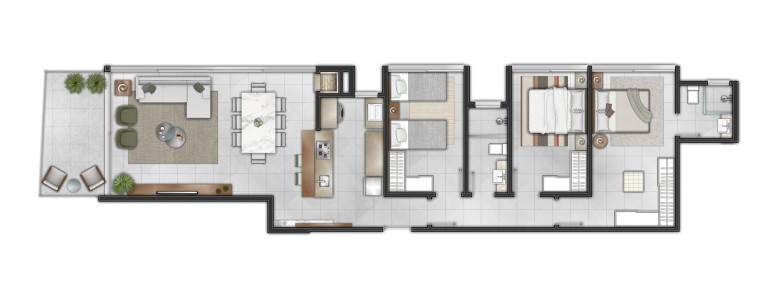 Imagem Apartamento com 2 Quartos à Venda, 149 m² em Centro - Torres Imagem Apartamento com 2 Quartos à Venda, 149 m² em Centro - Torres