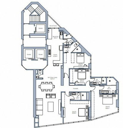 Imagem Apartamento com 4 Quartos à Venda, 230 m² em Centro - Balneário Camboriú
