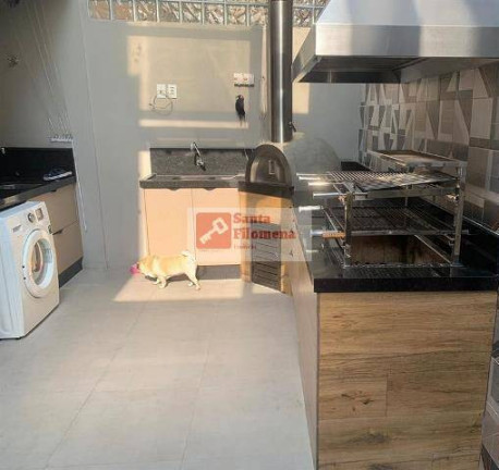 Imagem Casa de Condomínio com 3 Quartos à Venda, 120 m² em Vila Homero Thon - Santo André Imagem Casa de Condomínio com 3 Quartos à Venda, 120 m² em Vila Homero Thon - Santo André