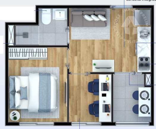 Imagem Imóvel com 1 Quarto à Venda, 17 m² em Jaçanã - São Paulo Imagem Imóvel com 1 Quarto à Venda, 17 m² em Jaçanã - São Paulo