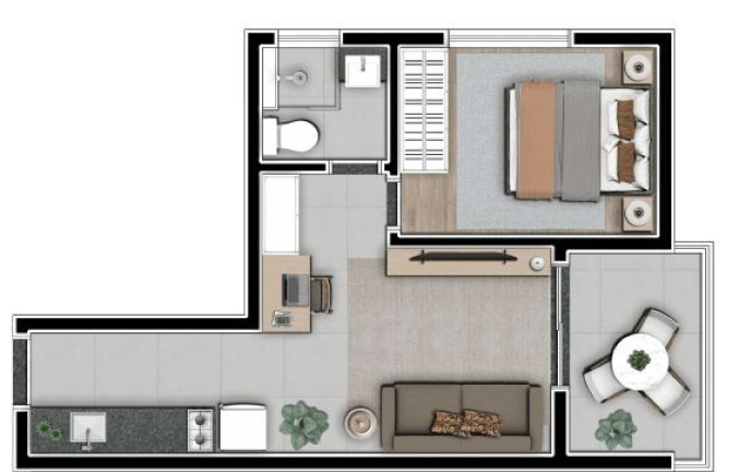 Imagem Apartamento com 2 Quartos à Venda, 49 m² em Vila Mariana - São Paulo Imagem Apartamento com 2 Quartos à Venda, 49 m² em Vila Mariana - São Paulo