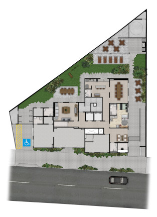 Imagem Cobertura com 1 Quarto à Venda, 50 m² em Vila Buarque - São Paulo