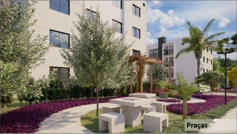 Imagem Apartamento com 2 Quartos à Venda, 55 m² em Costeira - São José Dos Pinhais
