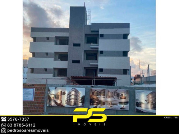 Apartamento com 2 Quartos à Venda, 51 m² em Camboinha - Cabedelo
