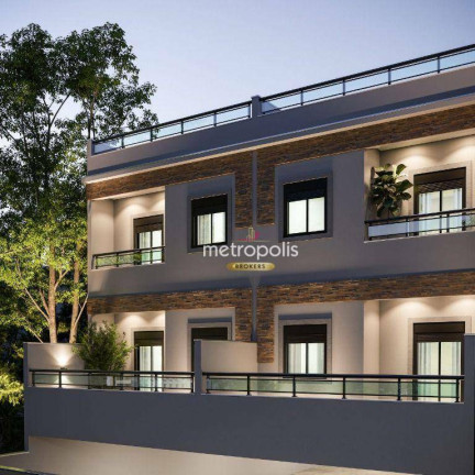 Apartamento com 3 Quartos à Venda, 87 m² em Jardim - Santo André