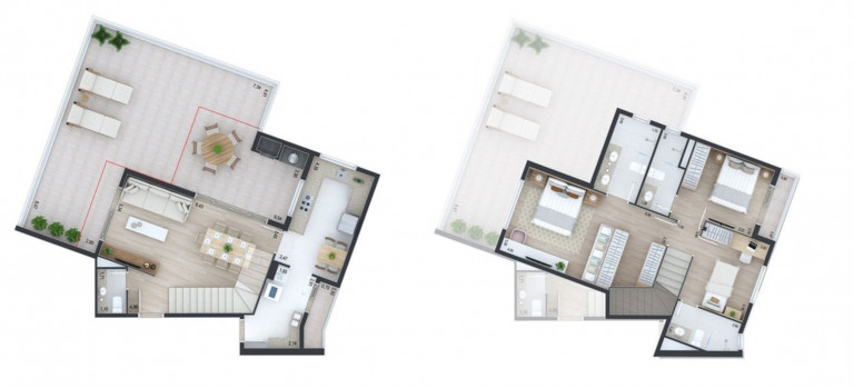 Imagem Imóvel com 3 Quartos à Venda, 105 m² em Juvevê - Curitiba Imagem Imóvel com 3 Quartos à Venda, 105 m² em Juvevê - Curitiba