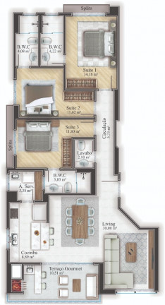 Imagem Apartamento com 4 Quartos à Venda, 16.270 m² em Itapema - Itapema Imagem Apartamento com 4 Quartos à Venda, 16.270 m² em Itapema - Itapema