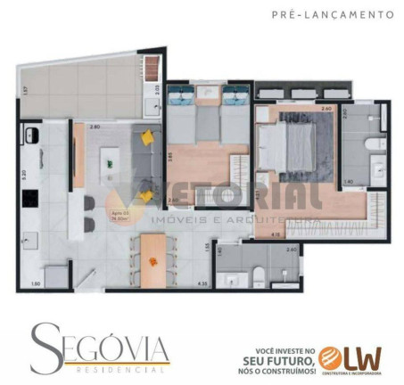 Imagem Apartamento com 2 Quartos à Venda, 72 m² Imagem Apartamento com 2 Quartos à Venda, 72 m²