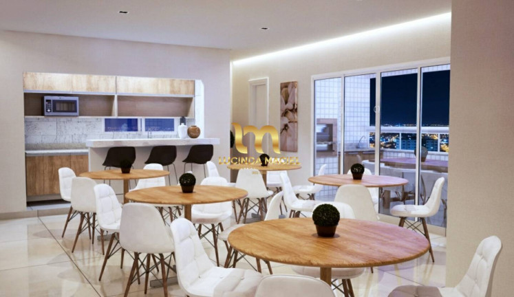 Imagem Apartamento com 2 Quartos à Venda, 67 m² em Guilhermina - Praia Grande