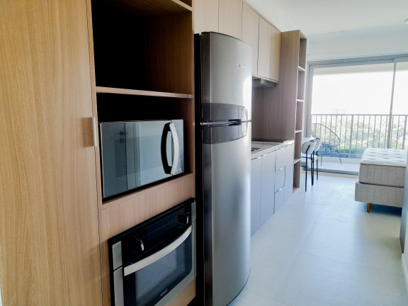 Imagem Apartamento com 1 Quarto para Alugar, 30 m² em Moema - São Paulo