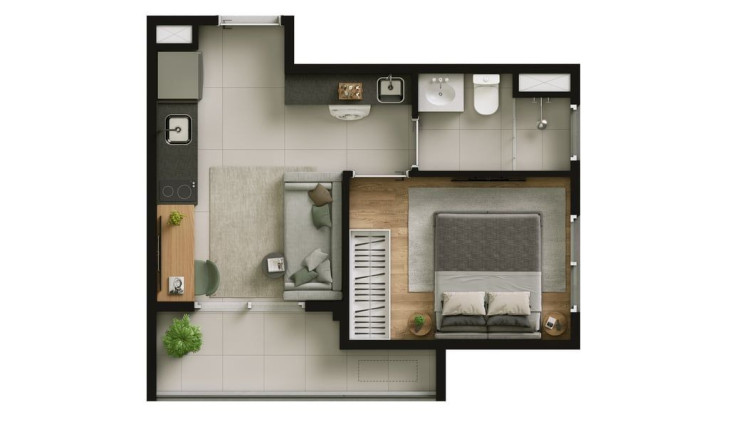Imagem Apartamento com 1 Quarto à Venda, 26 m² em Cidade Monções - São Paulo Imagem Apartamento com 1 Quarto à Venda, 26 m² em Cidade Monções - São Paulo