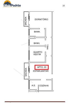 Imagem Apartamento à Venda, em Vila Operária - Botucatu Imagem Apartamento à Venda, em Vila Operária - Botucatu