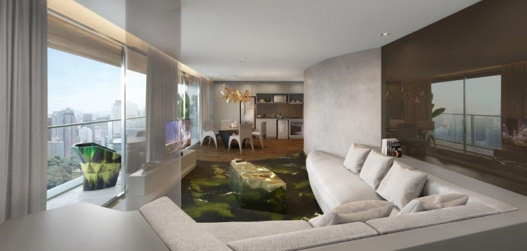 Imagem Imóvel com 1 Quarto à Venda,  em Vila Olímpia - São Paulo