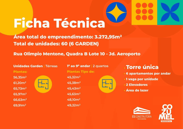Imagem Apartamento com 2 Quartos à Venda, 45 m² em Vila Aeroporto - Sorocaba
