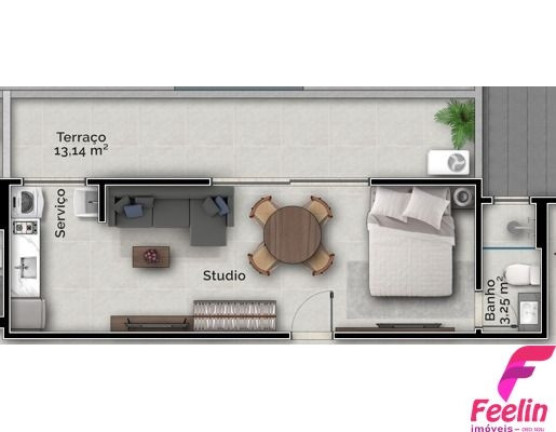 Imagem Apartamento com 1 Quarto à Venda, 46 m² em Carvoeira - Florianópolis Imagem Apartamento com 1 Quarto à Venda, 46 m² em Carvoeira - Florianópolis