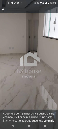 Apartamento com 2 Quartos à Venda, 85 m² em Santa Maria - Santo André