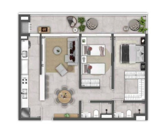 Imagem Apartamento com 1 Quarto à Venda, 65 m² em Xangri-lá - Xangri-lá