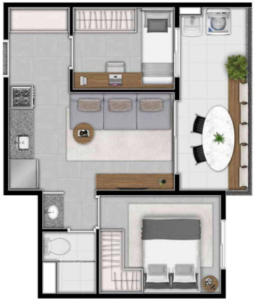 Imagem Imóvel com 1 Quarto à Venda, 27 m² em Santana - São Paulo
