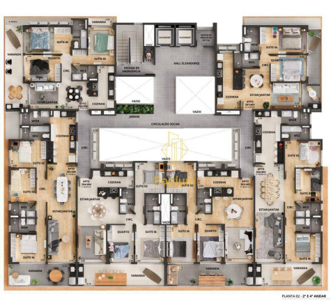 Imagem Apartamento com 2 Quartos à Venda, 77 m² em Intermares - Cabedelo