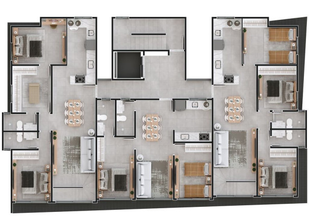 Imagem Apartamento com 3 Quartos à Venda, 76 m² em Bessa - João Pessoa Imagem Apartamento com 3 Quartos à Venda, 76 m² em Bessa - João Pessoa