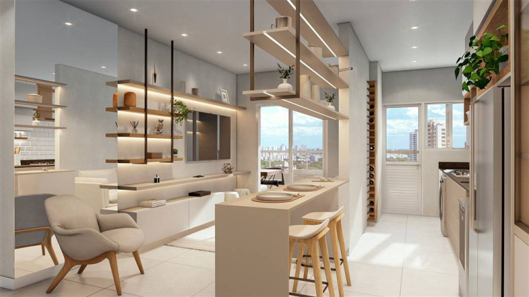 Imagem Apartamento com 2 Quartos à Venda, 64 m² em Mirim - Praia Grande Imagem Apartamento com 2 Quartos à Venda, 64 m² em Mirim - Praia Grande