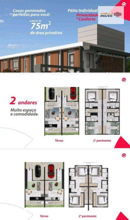 Imagem Casa com 2 Quartos à Venda, 75 m² em Boa Vista - Biguaçu Imagem Casa com 2 Quartos à Venda, 75 m² em Boa Vista - Biguaçu