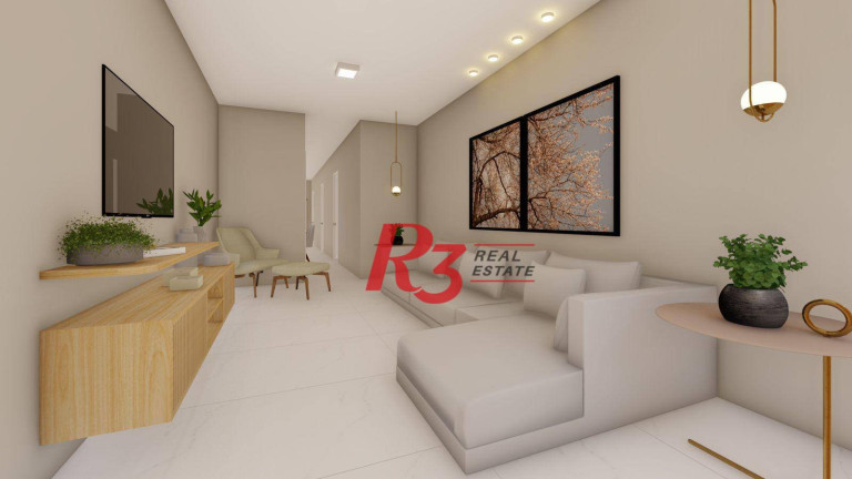 Imagem Casa com 3 Quartos à Venda, 220 m² em Embaré - Santos Imagem Casa com 3 Quartos à Venda, 220 m² em Embaré - Santos