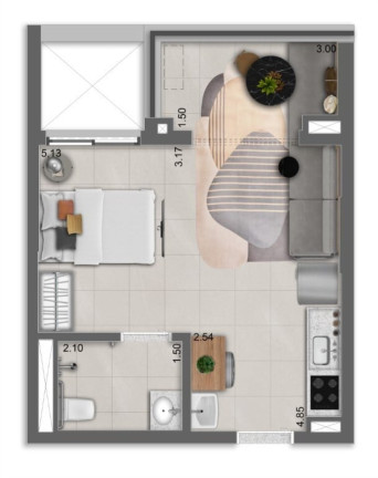Imagem Imóvel com 1 Quarto à Venda, 24 m² em Alto Da Boa Vista - São Paulo Imagem Imóvel com 1 Quarto à Venda, 24 m² em Alto Da Boa Vista - São Paulo