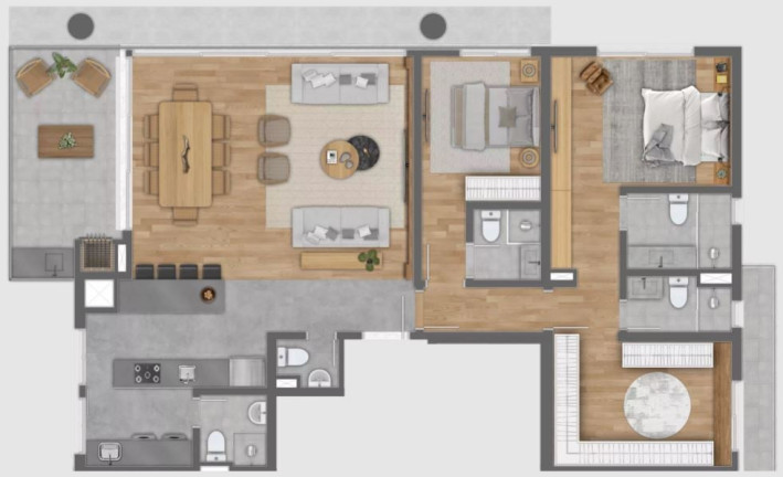 Imagem Cobertura com 3 Quartos à Venda, 209 m² em Petrópolis - Porto Alegre Imagem Cobertura com 3 Quartos à Venda, 209 m² em Petrópolis - Porto Alegre