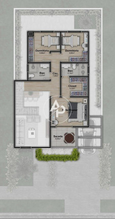 Imagem Casa de Condomínio com 4 Quartos à Venda, 165 m² em Cará-cará - Ponta Grossa