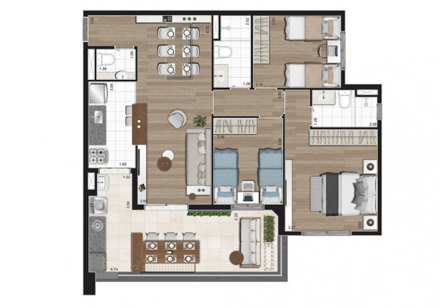 Imagem Apartamento com 2 Quartos à Venda, 70 m² em Alto Da Lapa - São Paulo