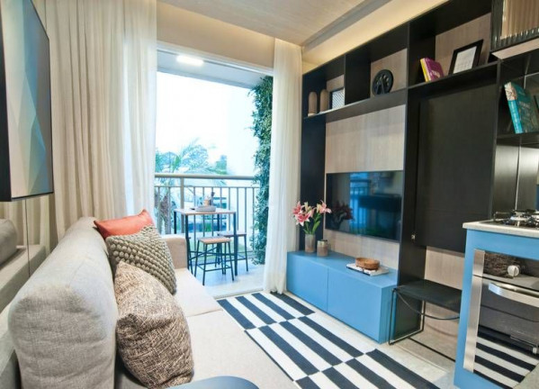 Imagem Apartamento com 1 Quarto à Venda, 26 m² em Jardim Caravelas - São Paulo