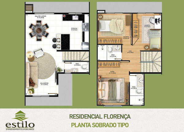 Imagem Casa com 3 Quartos à Venda, 109 m² em Uberaba - Curitiba Imagem Casa com 3 Quartos à Venda, 109 m² em Uberaba - Curitiba