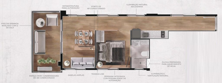 Imagem Cobertura com 1 Quarto à Venda, 91 m² em Jardim Paulista - São Paulo Imagem Cobertura com 1 Quarto à Venda, 91 m² em Jardim Paulista - São Paulo