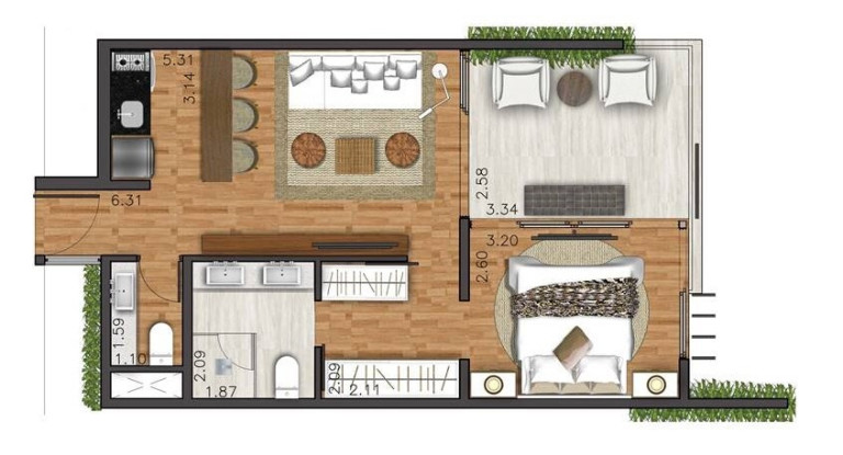 Imagem Cobertura com 2 Quartos à Venda, 126 m² em Moema - São Paulo Imagem Cobertura com 2 Quartos à Venda, 126 m² em Moema - São Paulo