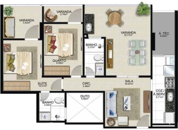 Imagem Apartamento com 2 Quartos à Venda, 85 m² em Enseada Azul - Guarapari Imagem Apartamento com 2 Quartos à Venda, 85 m² em Enseada Azul - Guarapari