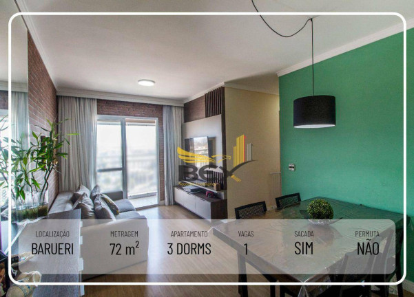 Imagem Apartamento com 3 Quartos à Venda, 71 m² em Vila Boa Vista - Barueri Imagem Apartamento com 3 Quartos à Venda, 71 m² em Vila Boa Vista - Barueri