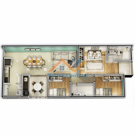 Imagem Apartamento com 3 Quartos à Venda, 92 m² em Veneza - Ipatinga Imagem Apartamento com 3 Quartos à Venda, 92 m² em Veneza - Ipatinga