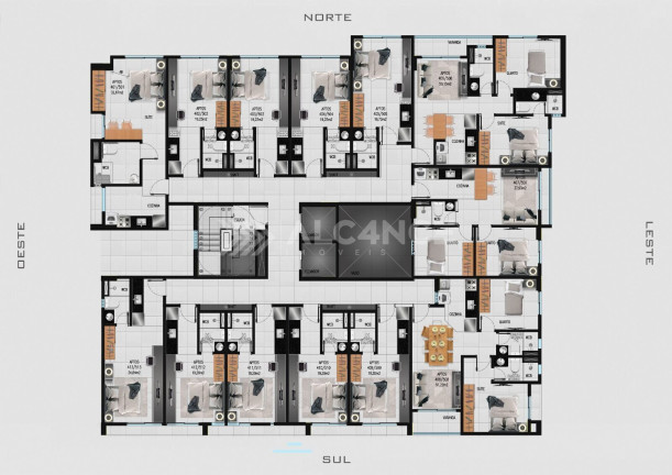 Imagem Flat com 1 Quarto à Venda, 32 m² em Bessa - João Pessoa Imagem Flat com 1 Quarto à Venda, 32 m² em Bessa - João Pessoa