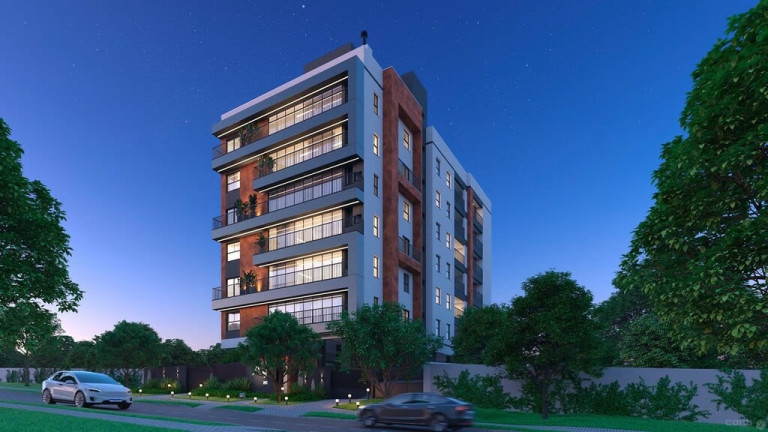 Apartamento com 2 Quartos à Venda, 72 m² em Cabral - Curitiba