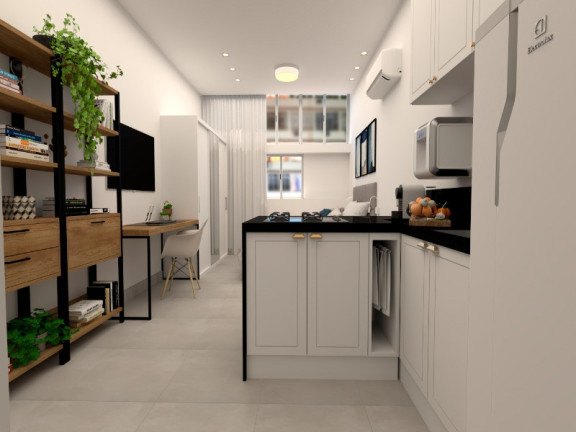 Imagem Apartamento com 1 Quarto à Venda, 28 m² em Botafogo - Rio De Janeiro