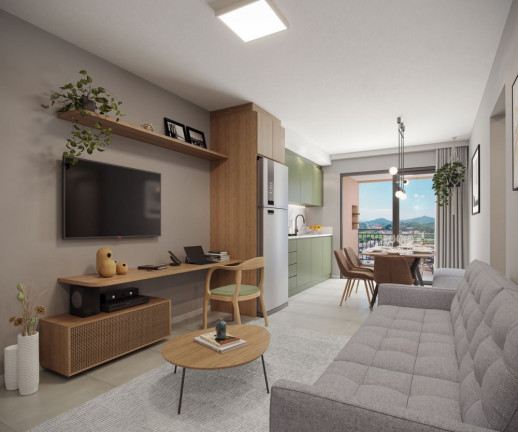 Apartamento com 2 Quartos à Venda, 58 m² em Lídia Duarte - Camboriú