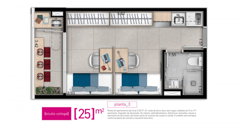 Imagem Studio com 1 Quarto à Venda, 32 m² em Moema - São Paulo Imagem Studio com 1 Quarto à Venda, 32 m² em Moema - São Paulo
