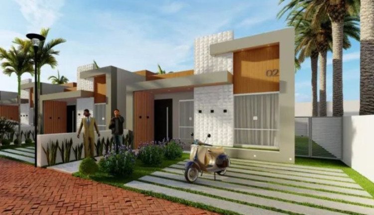 Imagem Casa com 3 Quartos à Venda, 80 m² em Catu De Abrantes - Camaçari